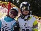 Den Schüler der Volksschule Schruns machte das Skirennen sichtlich Spaß. Den Schüler der Volksschule Schruns machte das Skirennen sichtlich Spaß.