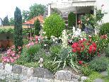 Die Lustenauer legen großen Wert auf Blumenschmuck in Haus und Garten.