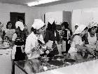 Kochunterricht an der HS Wolfurt im Jahr 1971.