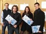 Markus Markstaler mit den Preisträgern Philipp Wimmer, Katrin Ehrenbrandtner und Tonio Juriatti Markus Markstaler mit den Preisträgern Philipp Wimmer, Katrin Ehrenbrandtner und Tonio Juriatti