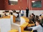 Schüler des Privatgymnasiums Mehrerau besuchten den Landtag.