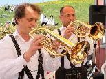 Beste Stimmung beim Bergfrühschoppen mit den "Lochauer Bierblosn". Beste Stimmung beim Bergfrühschoppen mit den "Lochauer Bierblosn".