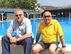 Ein starkes Team in der Felsenau: Kioskwirt Kurt Richter und Bademeister Erwin Wehinger Ein starkes Team in der Felsenau: Kioskwirt Kurt Richter und Bademeister Erwin Wehinger