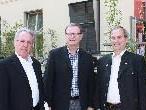 Günter Lampert und Bgm Eugen Gabriel informierten NR Klubobmann Karlheinz Kopf über die Aktivitäten von aqua mühle frastanz.
