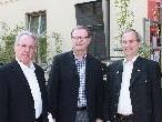 Günter Lampert und Bgm Eugen Gabriel informierten NR Klubobmann Karlheinz Kopf über die Aktivitäten von aqua mühle frastanz. Günter Lampert und Bgm Eugen Gabriel informierten NR Klubobmann Karlheinz Kopf über die Aktivitäten von aqua mühle frastanz.