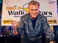 Rainhard Fendrich verewigte sich al 100. Künstler am Walk of Stars Rainhard Fendrich verewigte sich al 100. Künstler am Walk of Stars