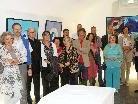 Zur Vernissage der "Pigmente"- Ausstellung waren zahlreiche Besucher gekommen.