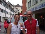 Bruno Franzoi und Hannes Wittwer vor dem Start!