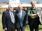 Ehrenmitglied Josef Maurer, Obmann Paul Drexel und LAG Josef Türtscher. Ehrenmitglied Josef Maurer, Obmann Paul Drexel und LAG Josef Türtscher.
