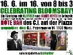 Flyer  zum Ottakringer Bloomsday Flyer  zum Ottakringer Bloomsday