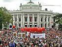 Maiaufmarsch der SPÖ in Wien Maiaufmarsch der SPÖ in Wien