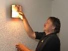Sämtliche Einzellampen wurden durch energiesparende LED-Leuchten ersetzt. Sämtliche Einzellampen wurden durch energiesparende LED-Leuchten ersetzt.