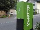 Auf dem Parkplatz vor der "Alta Gme" in Tschagguns wurde eine "VLOTTE"-Stromstelle zur Benutzung freigegeben.