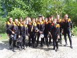 Die SCRA U17 beim Rafting Die SCRA U17 beim Rafting