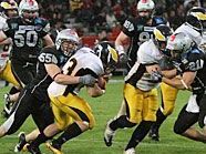 Die Swarco Raiders konnten sich zum dritten Mal die Eurobowl sichern. Die Swarco Raiders konnten sich zum dritten Mal die Eurobowl sichern.