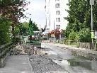 In der Kirchstraße wurden Leitungsarbeiten durchgeführt. In der Kirchstraße wurden Leitungsarbeiten durchgeführt.
