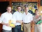Partnerschaft von Brauerei Fohrenburger und A1 Bregenz Handball