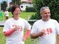 Christine und Claudio Nagel begingen ihr privates 29. Kapelle-Jubiläum. Christine und Claudio Nagel begingen ihr privates 29. Kapelle-Jubiläum.