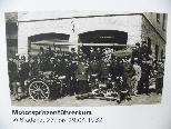 Freiwillige Mannschaft vor über 100 Jahren