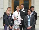 Sandra Hirmann und Marcus Mihelak feierten am 15.7. ihre Hochzeit.