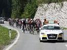 Topbesetzung beim Rad Giro am Arlberg.