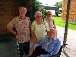 2010 besucht Norbert Lang letztmalig seinen Freund Franzl in Mellau 2010 besucht Norbert Lang letztmalig seinen Freund Franzl in Mellau