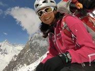 Ein Schneesturm verhindert Gerlinde Kaltenbrunners Aufstieg auf den K2 Ein Schneesturm verhindert Gerlinde Kaltenbrunners Aufstieg auf den K2