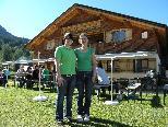 Jaqueline Rohner und Sandra Sprenger von der Alpe Rona