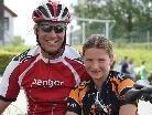 Oliver und Michelle Niederwieser zeigten vollen Einsatz beim Radrennen