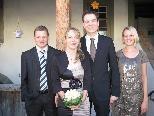 Claudia Spettel und Bernd Blum heirateten.