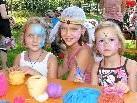 Dana, Selina und Tamira vergnügten sich gerne auf dem Altacher Kinderfest.