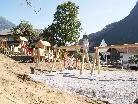 Der neue Kinderspielplatz im Zentrum von St. Gallenkirch.