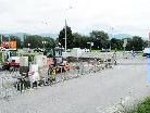 Derzeit wird die Einfahrt der Anlage bei der Rheinbrücke Hard-Fußach neu gestaltet. Derzeit wird die Einfahrt der Anlage bei der Rheinbrücke Hard-Fußach neu gestaltet.