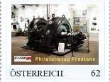 Die Marke mit dem Motiv des Drehstromgenerators von 1922 aus der Vorarlberger Museumswelt  wird sicher ein beliebtes Sammlerobjekt werden. Die Marke mit dem Motiv des Drehstromgenerators von 1922 aus der Vorarlberger Museumswelt  wird sicher ein beliebtes Sammlerobjekt werden.