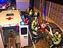 Eingeklemmte von Feuerwehr befreit Eingeklemmte von Feuerwehr befreit