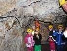 Kleine Abenteurer auf Erkundungstour im Bergwerk Bartholomäberg Kleine Abenteurer auf Erkundungstour im Bergwerk Bartholomäberg