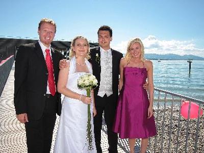 Martina Loser und Mario Falch haben geheiratet.