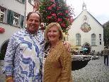 So oft wie möglich ist Florian Peter Lampert mit seiner Frau Sandy in Feldkirch zu Besuch, wie auch kürzlich.