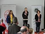 Tamara Rusch (3. v. links) holte in Innsbruck 3 Medaillen