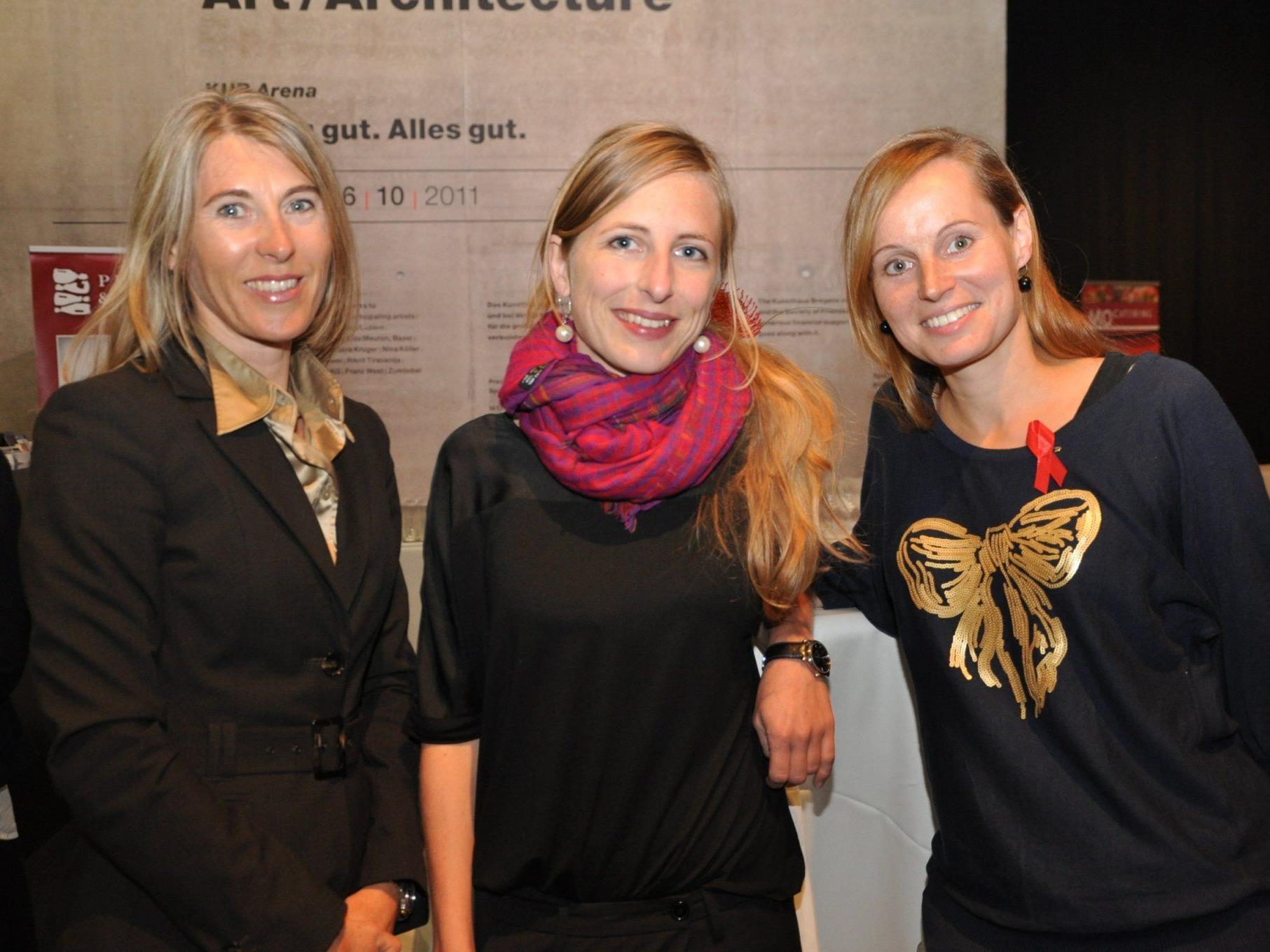 (v.l.) Angelika Rimmele, Lisa Hann und Kirsten Helfrich
