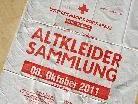 Das Österreichische Rote Kreuz wird die Altkleidersäcke einer weiteren Verwendung zuführen.