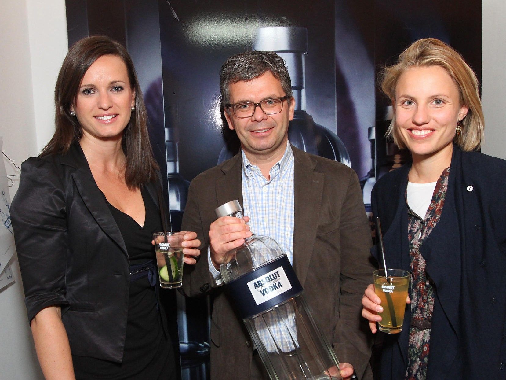 Auch Absolut Managerin Christina Bertram war zu Besuch. Auch Absolut Managerin Christina Bertram war zu Besuch.