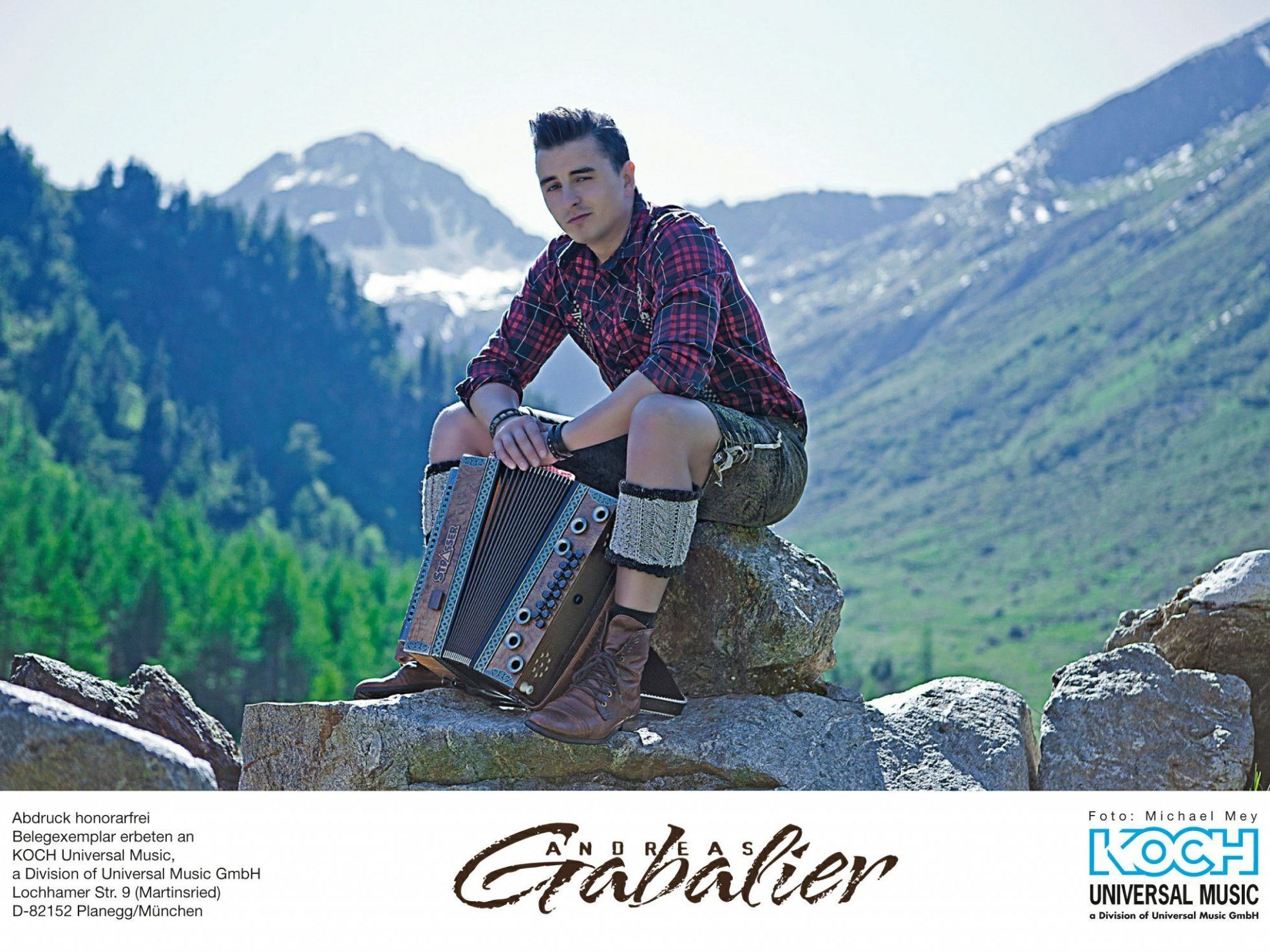 Andreas Gabalier kommt nach Bürs in den Zimbapark Andreas Gabalier kommt nach Bürs in den Zimbapark