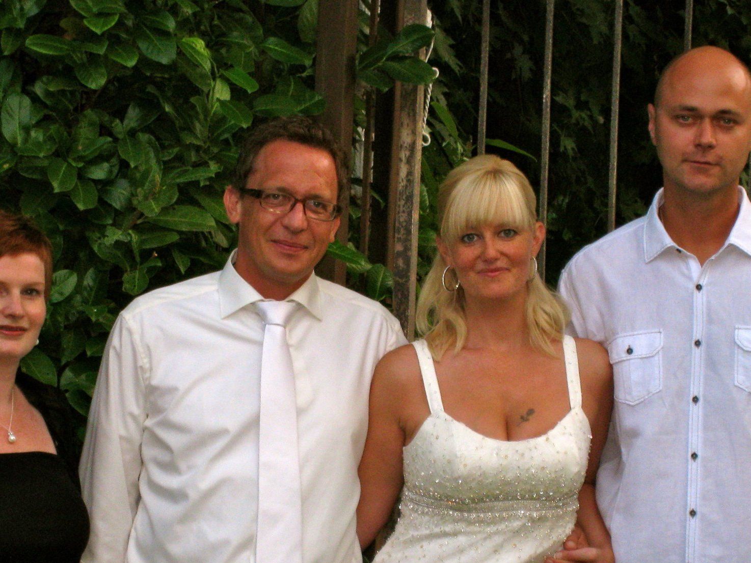 Gabi Thaler und Rico Steinlechner haben geheiratet. Gabi Thaler und Rico Steinlechner haben geheiratet.