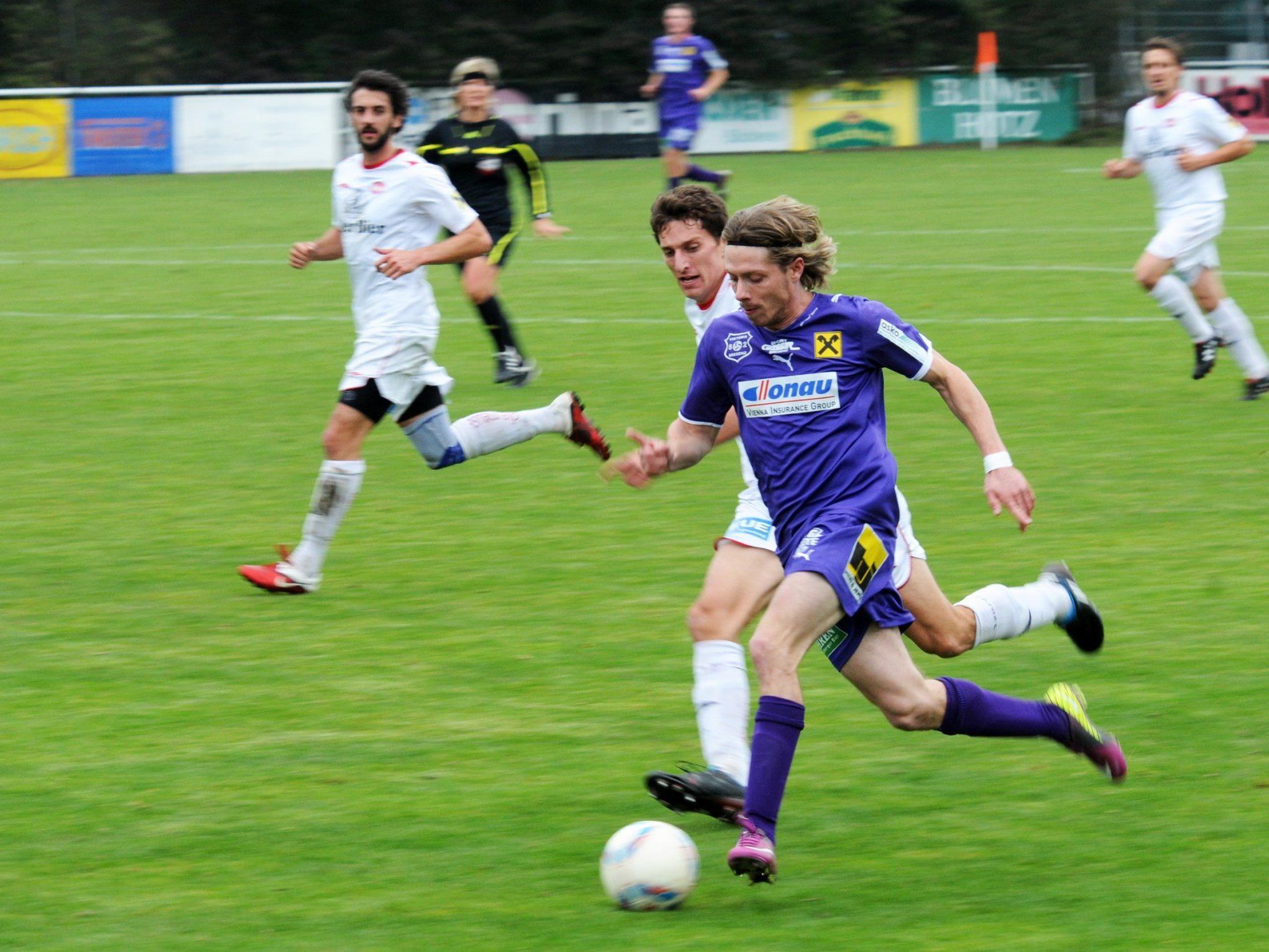 Sem Kloser traf zum 1:0 für den FC Viktoria 62 Bregenz