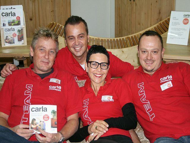 Das Carla- Team zeigt sich von größter Freude über den gut besuchten Tag der offenen Tür