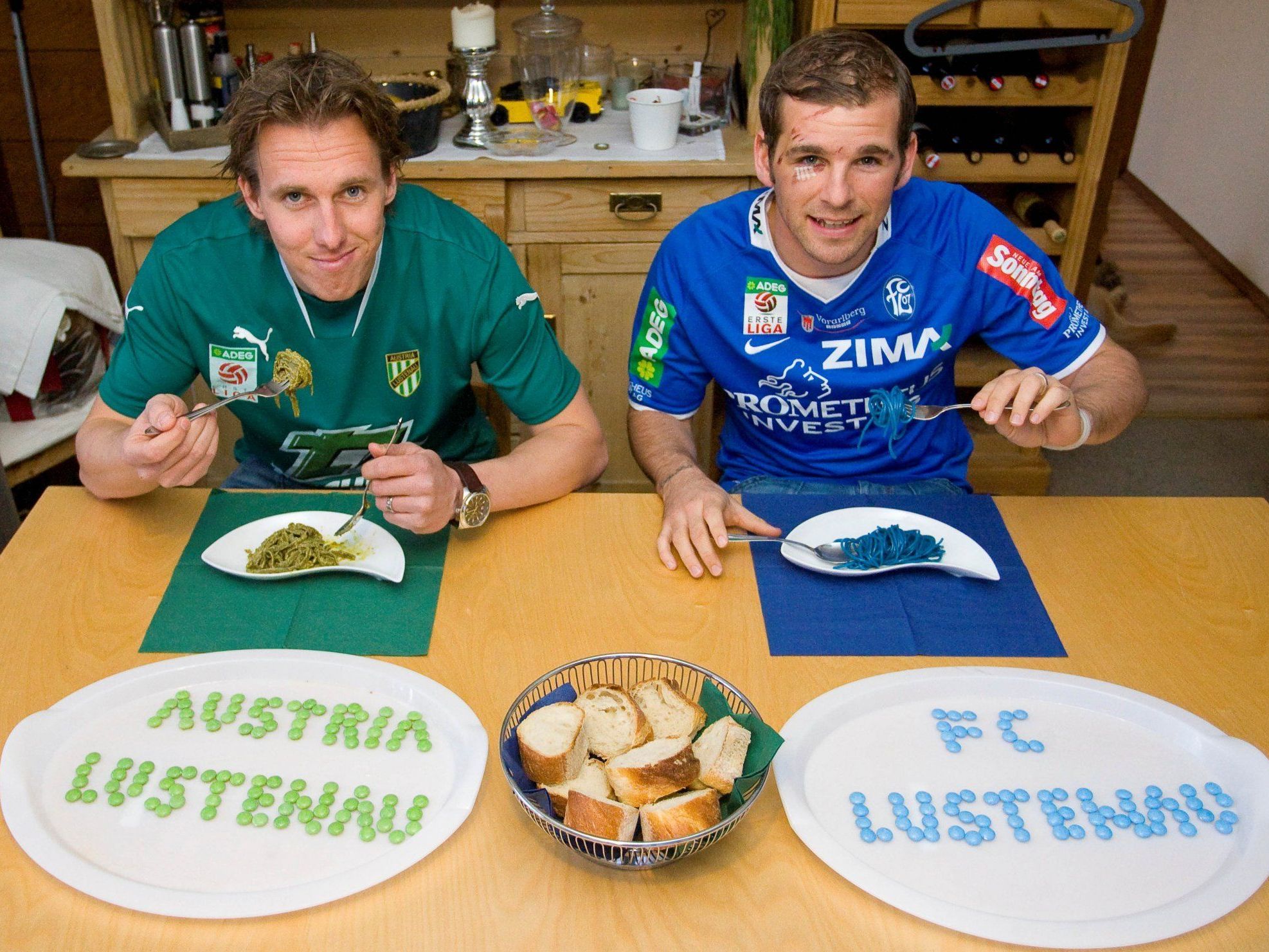 Außerhalb vom Fußballplatz ein eingeschworenes Team: Die Schwager Christoph Stückler und Piero Minoretti. Außerhalb vom Fußballplatz ein eingeschworenes Team: Die Schwager Christoph Stückler und Piero Minoretti.