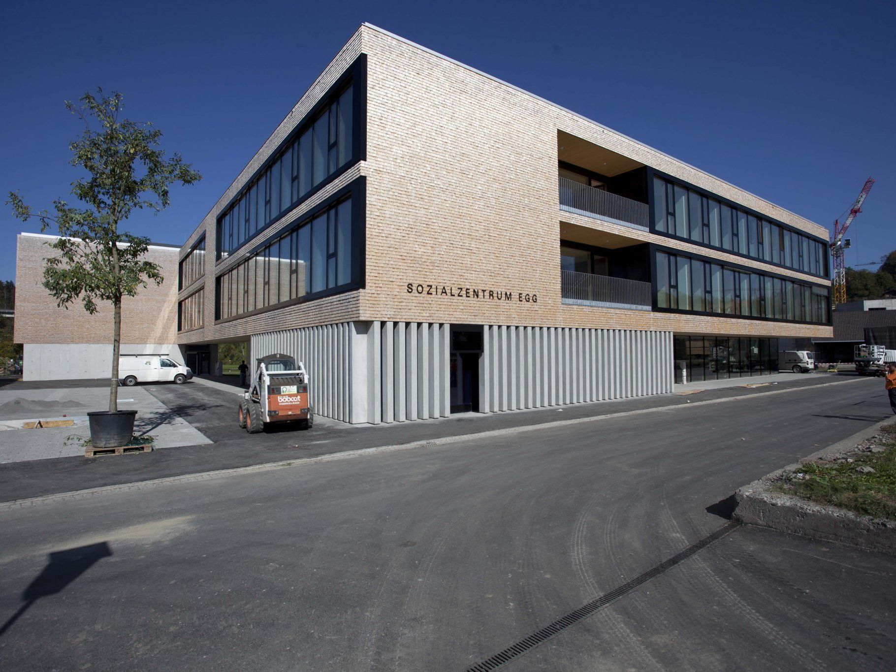 Das neue Sozialzentrum in Egg wird am Sonntag eröffnet. Das neue Sozialzentrum in Egg wird am Sonntag eröffnet.