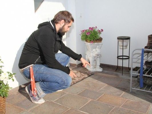 Hier wurde die tote Katze abgelegt. Hier wurde die tote Katze abgelegt.