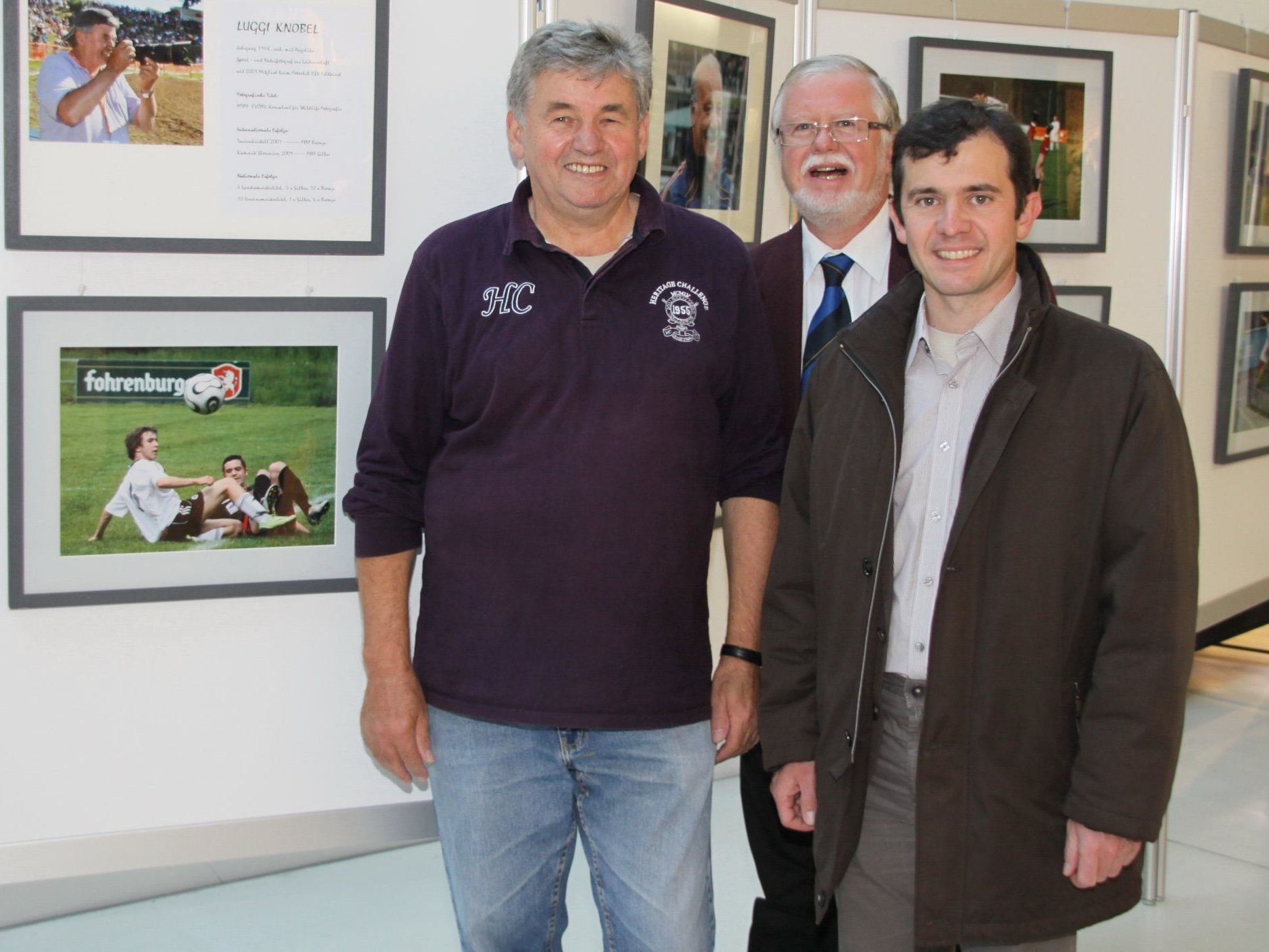 Rankweils Bürgermeister Martin Summer eröffnete die Ausstellung. Rankweils Bürgermeister Martin Summer eröffnete die Ausstellung.